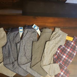 Bundle Boy's sweatpants and pajama tops 8-10 size